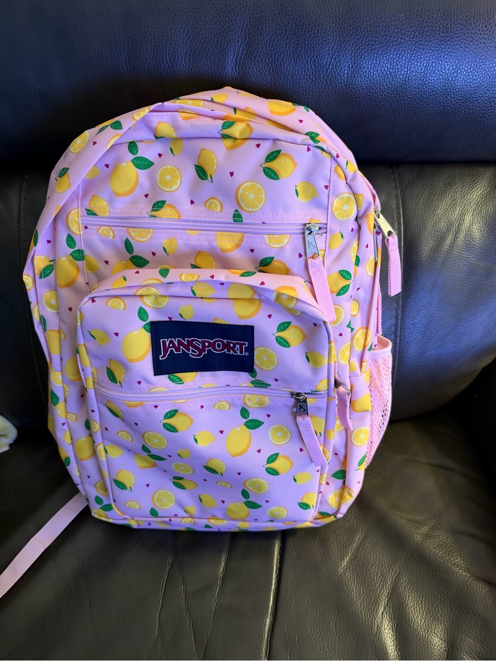 JanSport Lemon laptop backpack